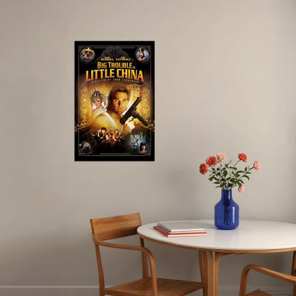 Big Trouble In Little China Kurtr Russell Movie Poster Wall Art Print Home Wall Decor - xonomax