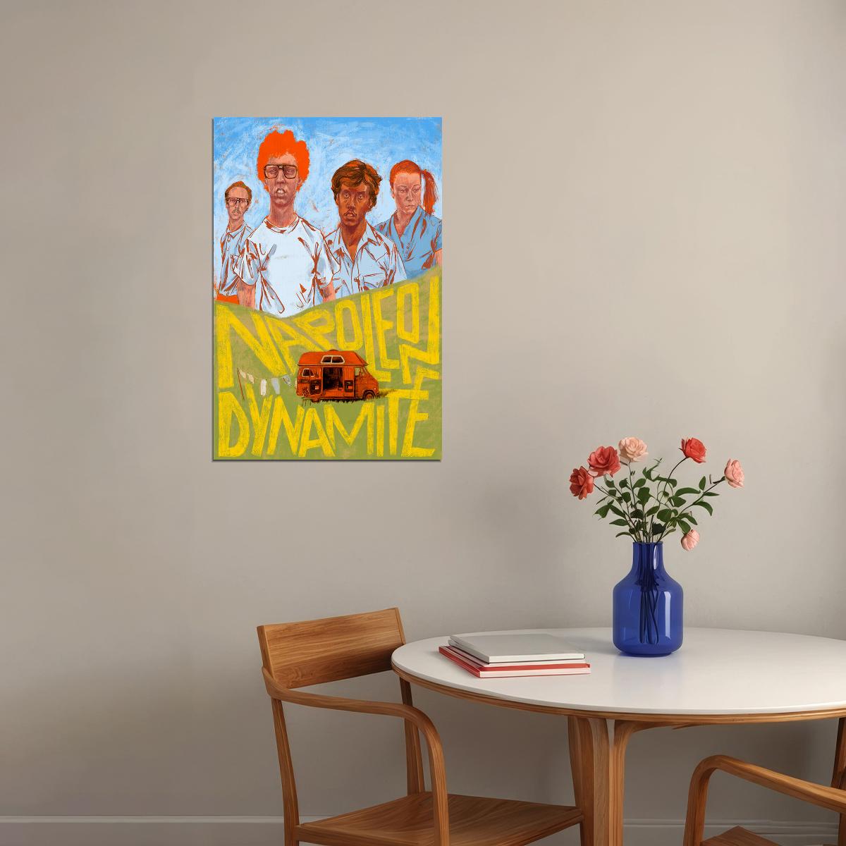 Napoleon Dynamite Notebook Movie Poster Wall Art Print Home Wall Decor - xonomax