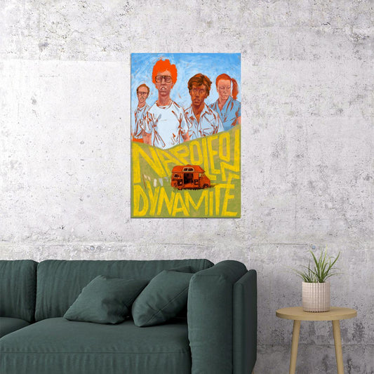 Napoleon Dynamite Notebook Movie Poster Wall Art Print Home Wall Decor - xonomax