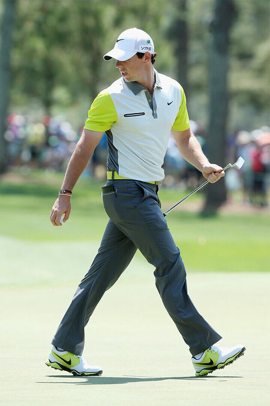 Rory Mcilroy Golf Swing Navy Shirt Poster Wall Art Print Home Wall Decor