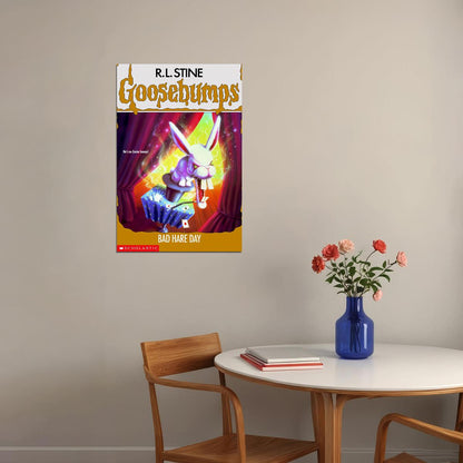 Goosebumps Bad Hare Day Horror Series Cover Poster Wall Art Print Home Wall Decor - xonomax