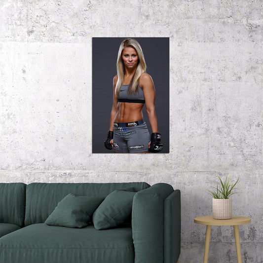 Paige Vanzant Martial Artist Kick Boxer Poster Wall Art Print Home Wall Decor - xonomax