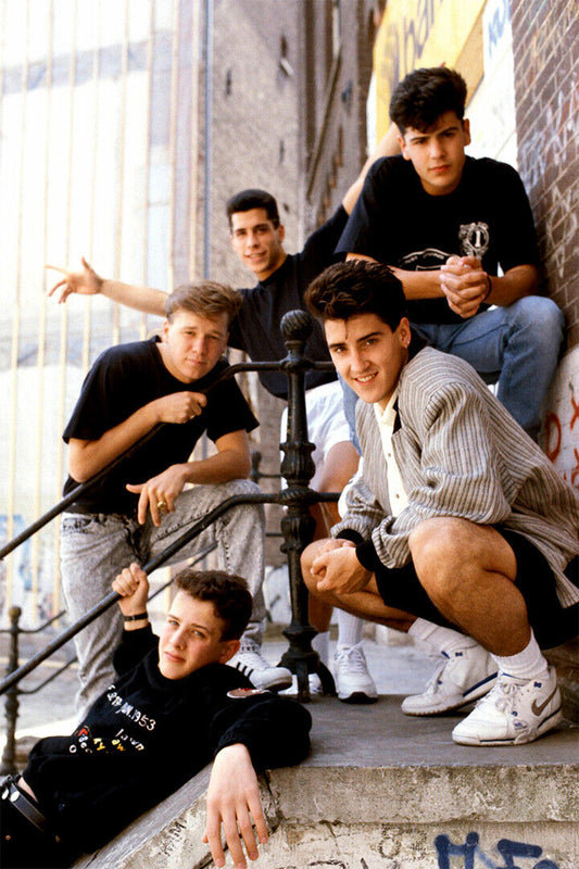 New Kids On The Block Us Boys Pop Music Band Poster Wall Art Print Home Wall Decor - xonomax