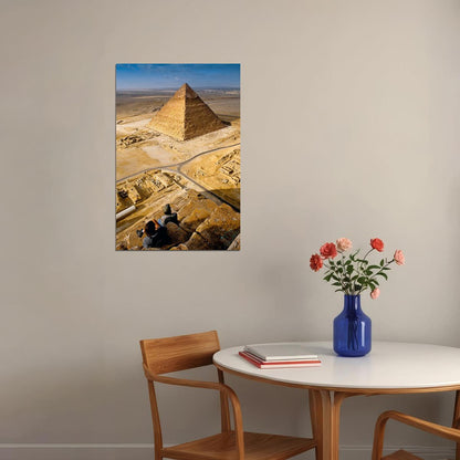 The Great Pyramids Giza Egypt Poster Wall Art Print Home Wall Decor - xonomax