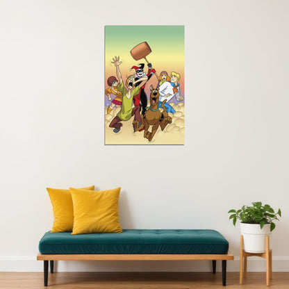 Scooby-doo And Space Ghost Team-up Comic Poster Wall Art Print Home Wall Decor