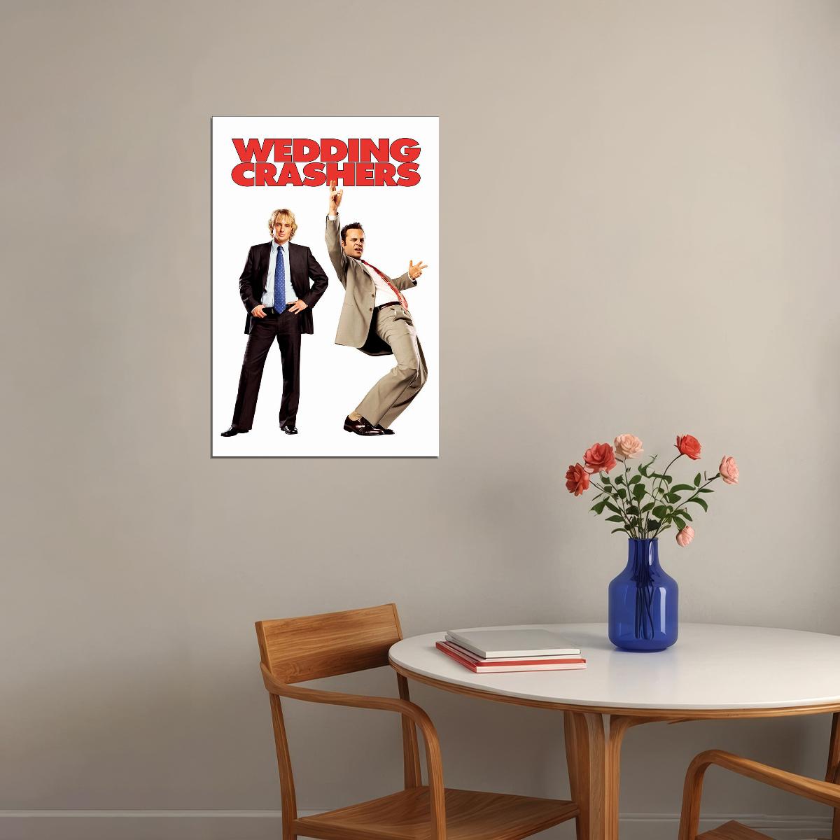 Wedding Crashers Romantic Comedy Film Poster Wall Art Print Home Wall Decor - xonomax