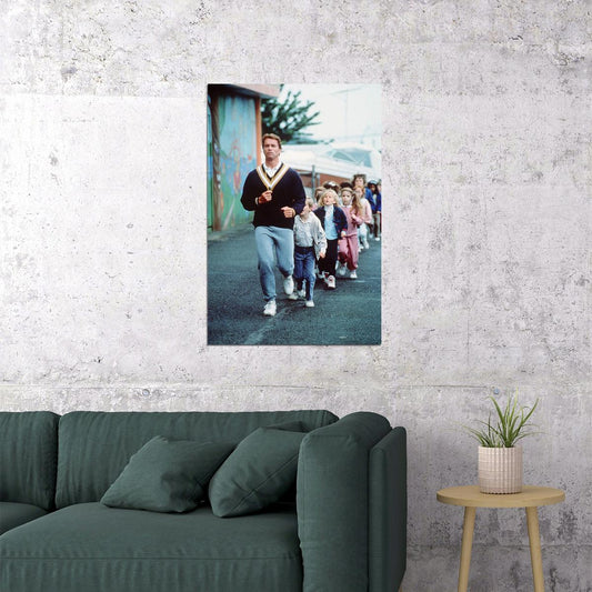 Kindergarten Cop Arnold Schwarzenegger Movie Poster Wall Art Print Home Wall Decor - xonomax