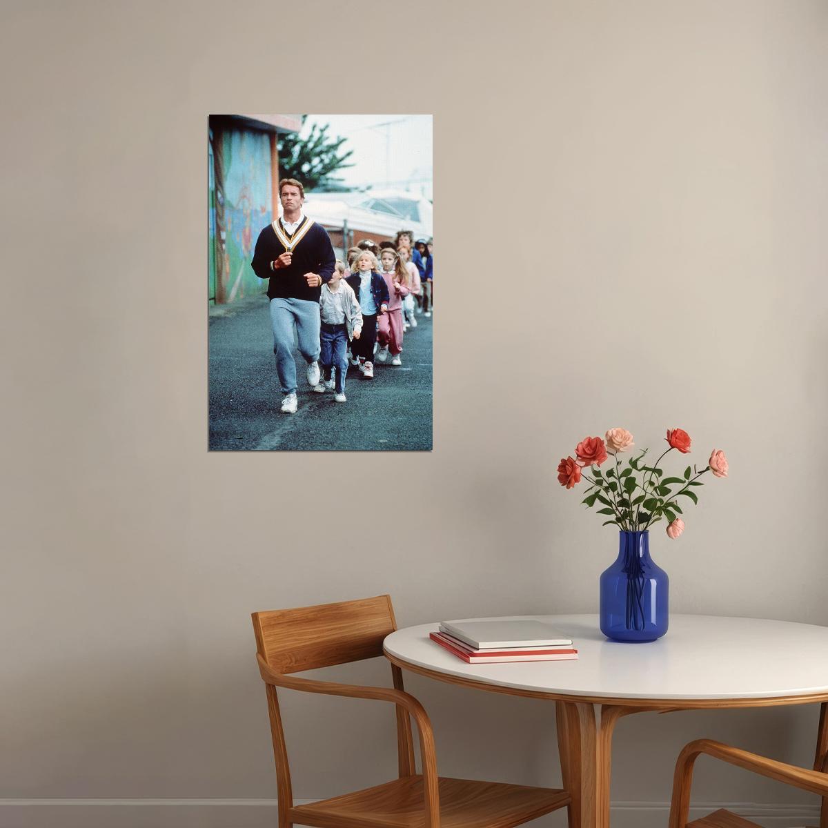 Kindergarten Cop Arnold Schwarzenegger Movie Poster Wall Art Print Home Wall Decor - xonomax