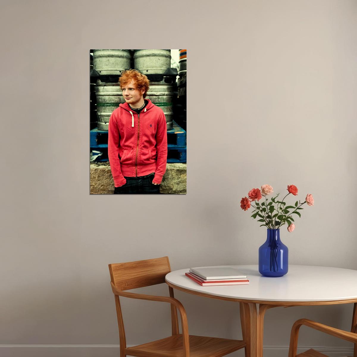 Ed Sheeran Music Artist Pop Singer Poster Wall Art Print Home Wall Decor - xonomax