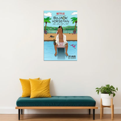 Bojack Horseman Animated Tragicomedy Poster Wall Art Print Home Wall Decor - xonomax