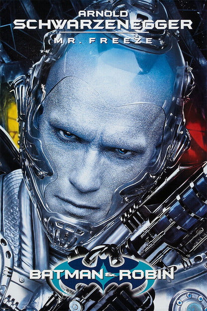 Mr Freeze Arnold Schwarzenegger Superhero Film Poster Wall Art Print Home Wall Decor - xonomax