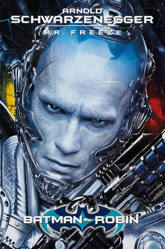 Mr Freeze Arnold Schwarzenegger Superhero Film Poster Wall Art Print Home Wall Decor - xonomax