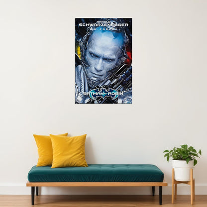 Mr Freeze Arnold Schwarzenegger Superhero Film Poster Wall Art Print Home Wall Decor - xonomax