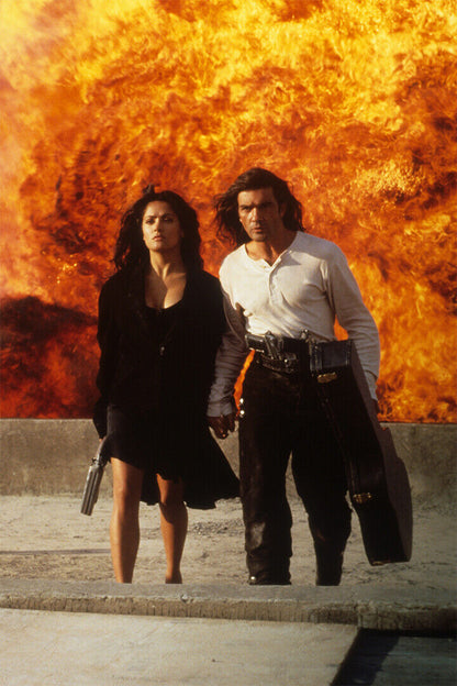 Desperado Salma Hayek Antonio Banderas Poster Wall Art Print Home Wall Decor - xonomax