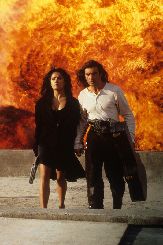 Desperado Salma Hayek Antonio Banderas Poster Wall Art Print Home Wall Decor - xonomax