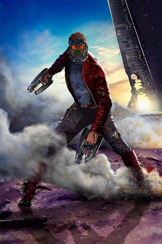 Star Lord Guardians Of The Galaxy Poster Wall Art Print Home Wall Decor - xonomax