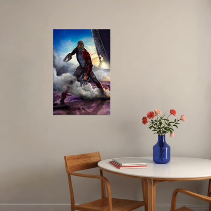 Star Lord Guardians Of The Galaxy Poster Wall Art Print Home Wall Decor - xonomax