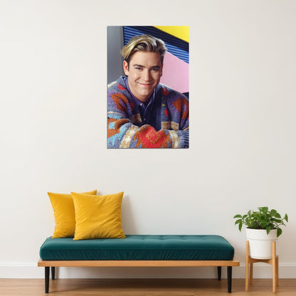 Saved By The Bell Zach Morris Tv Show Poster Wall Art Print Home Wall Decor - xonomax