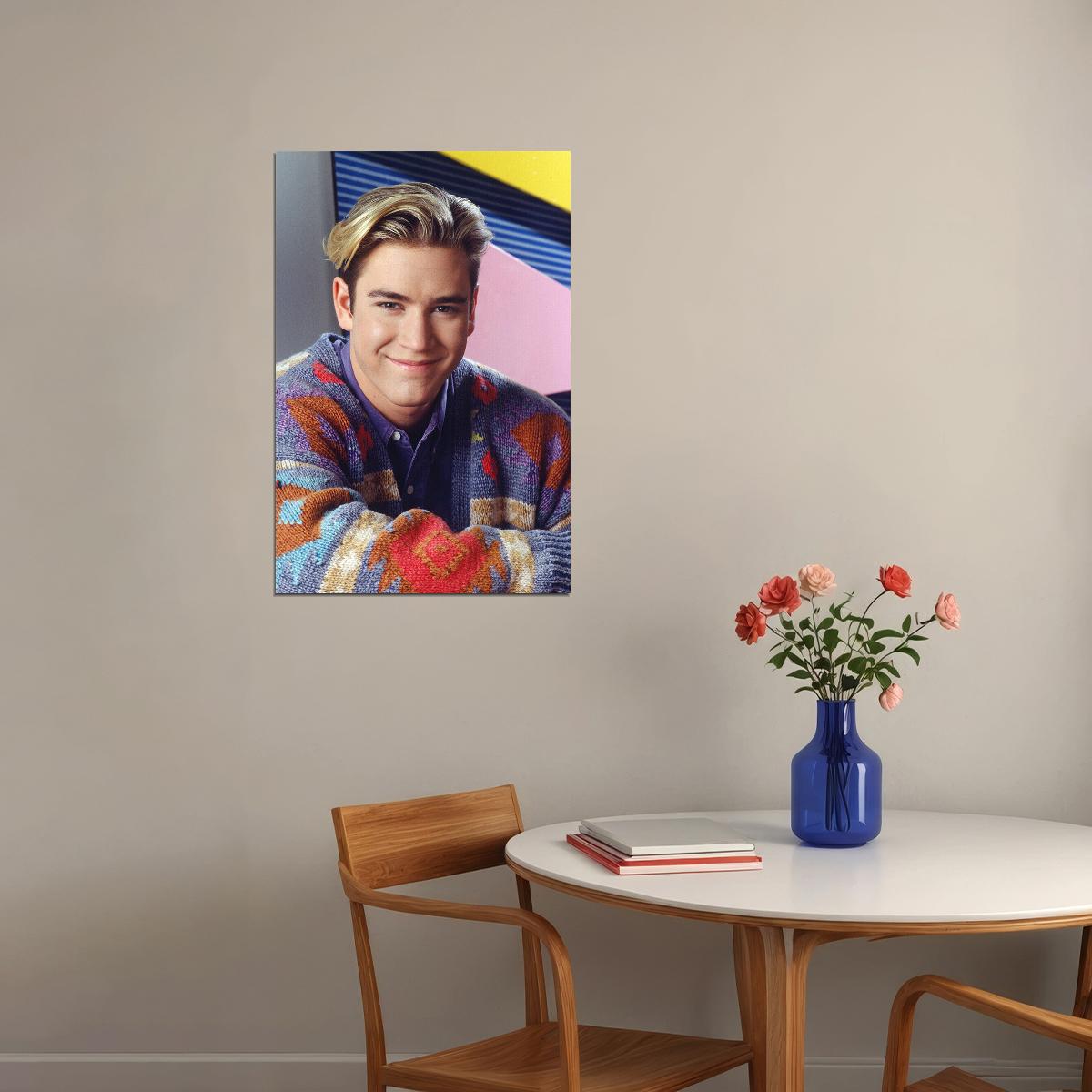 Saved By The Bell Zach Morris Tv Show Poster Wall Art Print Home Wall Decor - xonomax