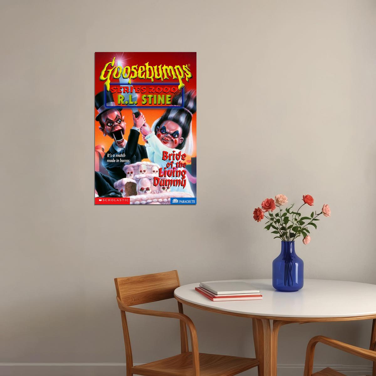 Goosebumps Bride Of The Living Dummy Poster Wall Art Print Home Wall Decor