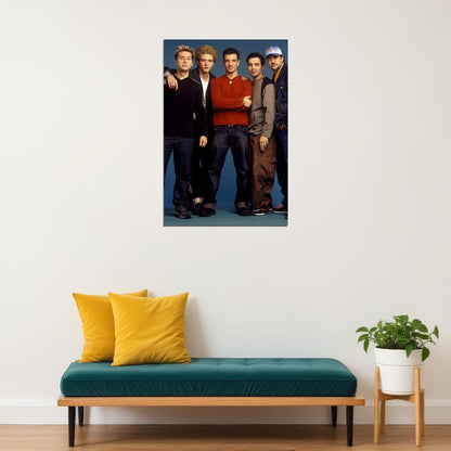 Nsync Timberlake Jc Chasez Bass Fatone Poster Wall Art Print Home Wall Decor - xonomax