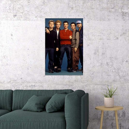Nsync Timberlake Jc Chasez Bass Fatone Poster Wall Art Print Home Wall Decor - xonomax