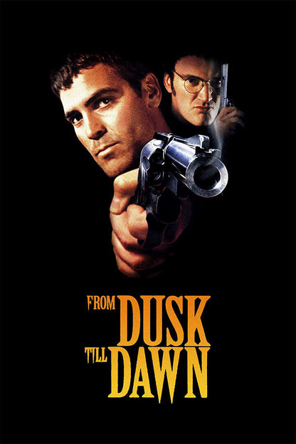 From Dusk Till Dawn Tarantino Film George Clooney Poster Wall Art Print Home Wall Decor - xonomax