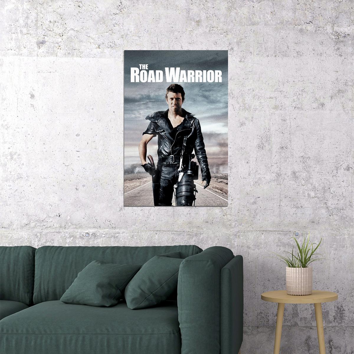 Mad Max The Road Warrior Mel Gibson Poster Wall Art Print Home Wall Decor - xonomax