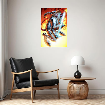 Magik X-men Mutant Comic Book Female Character Poster Wall Art Print Home Wall Decor - xonomax