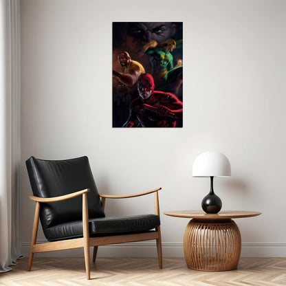 Iron Fist Fictional Comic Book Characters Poster Wall Art Print Home Wall Decor