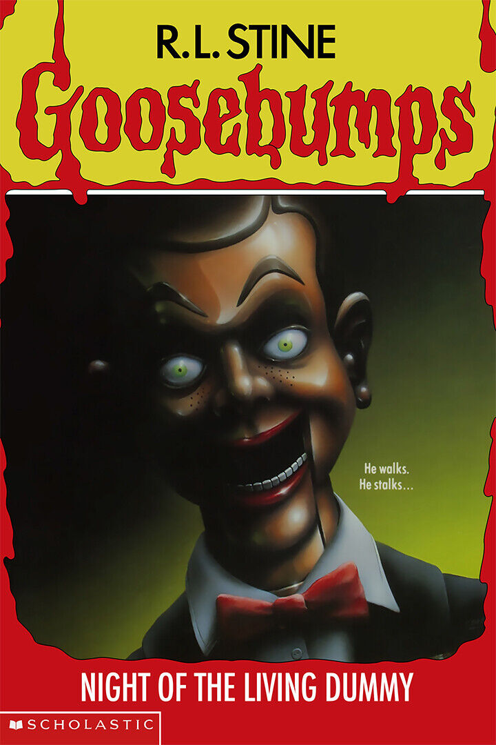 Goosebumps Night Of The Living Dummy Cover Poster Wall Art Print Home Wall Decor