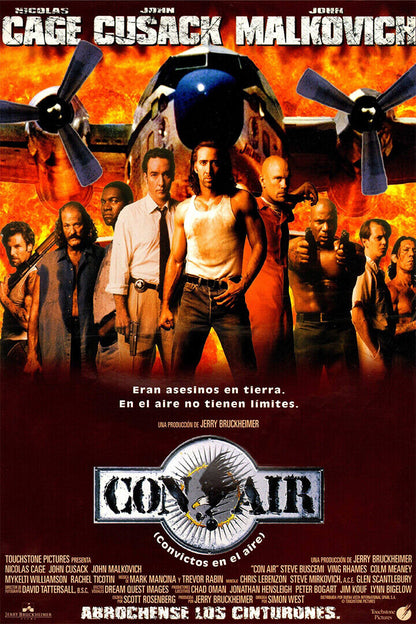 Conair Nicolas Cage John Cusack John Malkovich Poster Wall Art Print Home Wall Decor - xonomax