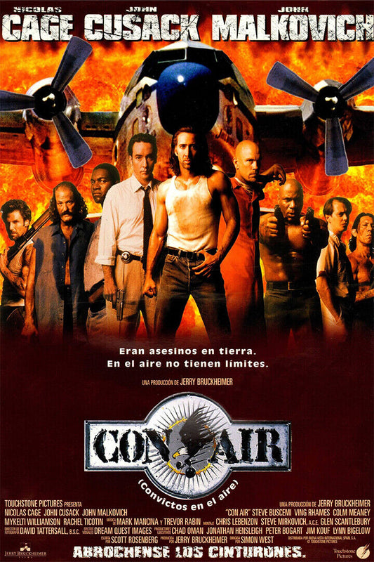 Conair Nicolas Cage John Cusack John Malkovich Poster Wall Art Print Home Wall Decor - xonomax
