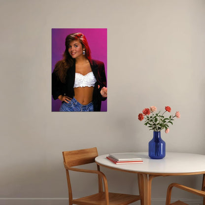 Saved By The Bell Kelly Kapowski Poster Wall Art Print Home Wall Decor - xonomax