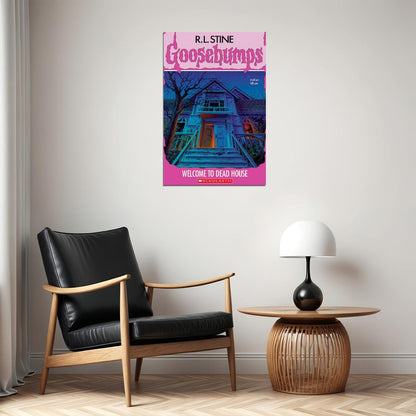 Welcome To Dead House Goosebumps Poster Wall Art Print Home Wall Decor - xonomax