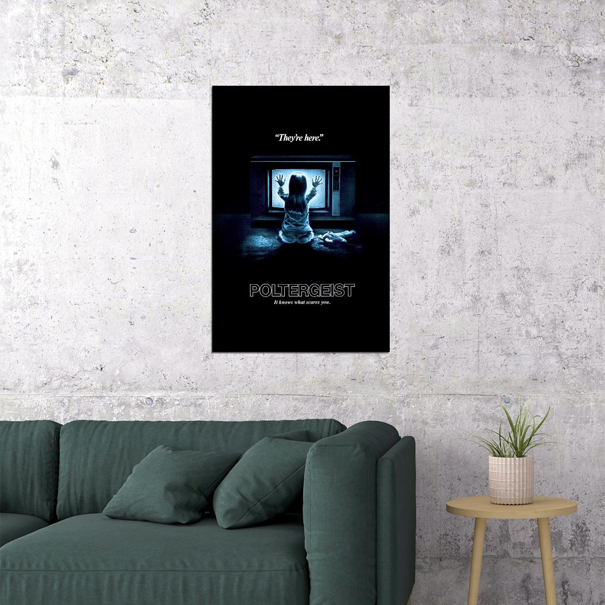 Poltergeist Horror Scary Movie 1982 Poster Wall Art Print Home Wall Decor - xonomax