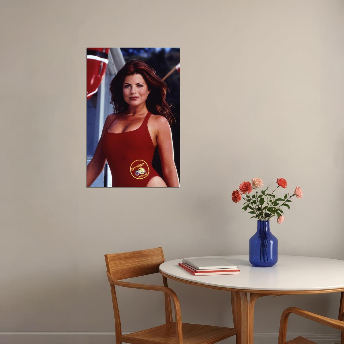 Yasmine Bleeth Baywatch Caroline Holden Poster Wall Art Print Home Wall Decor