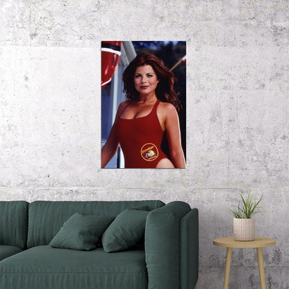 Yasmine Bleeth Baywatch Caroline Holden Poster Wall Art Print Home Wall Decor