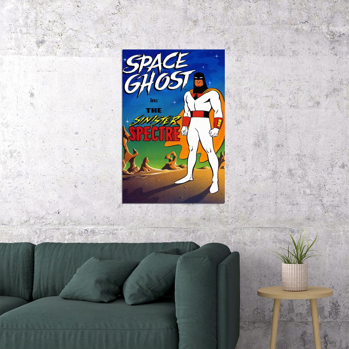 Space Ghost Comic Book Poster Wall Art Print Home Wall Decor