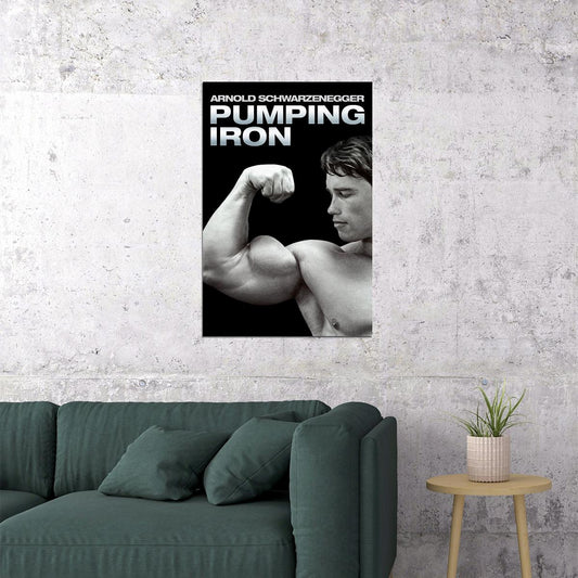 Arnold Schwarzenegger Pumping Iron Poster Wall Art Print Home Wall Decor - xonomax
