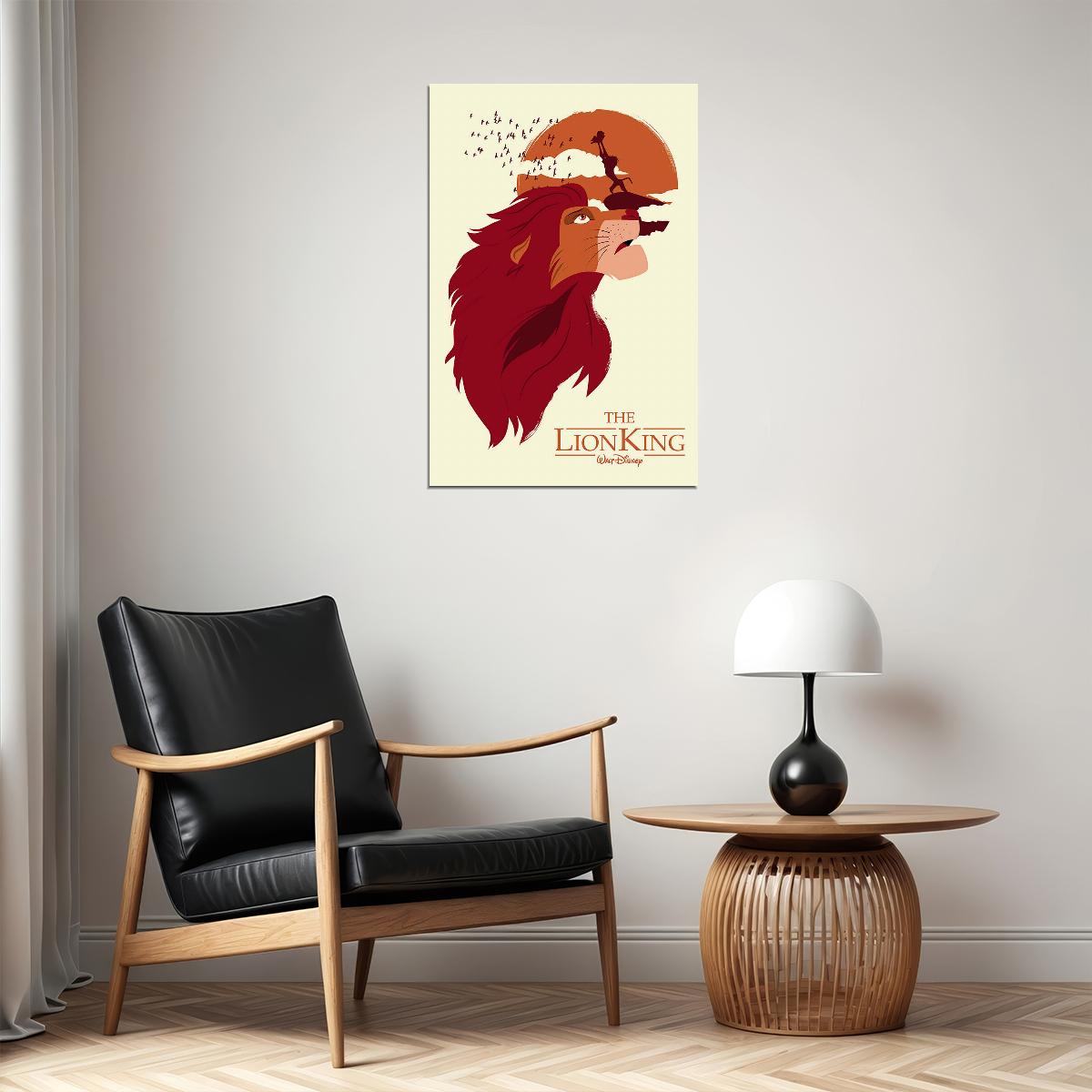 The Lion King Movie 1994 Adventure Poster Wall Art Print Home Wall Decor - xonomax