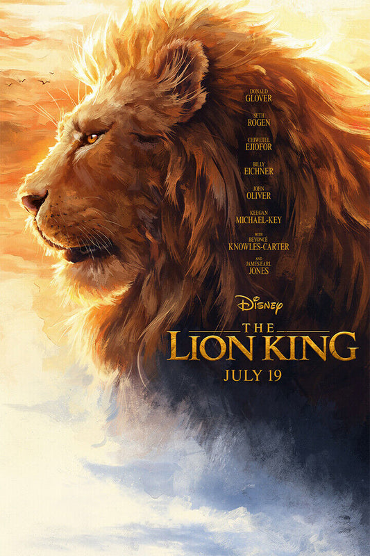The Lion King Movie 1994 Simba Vintage Poster Wall Art Print Home Wall Decor - xonomax