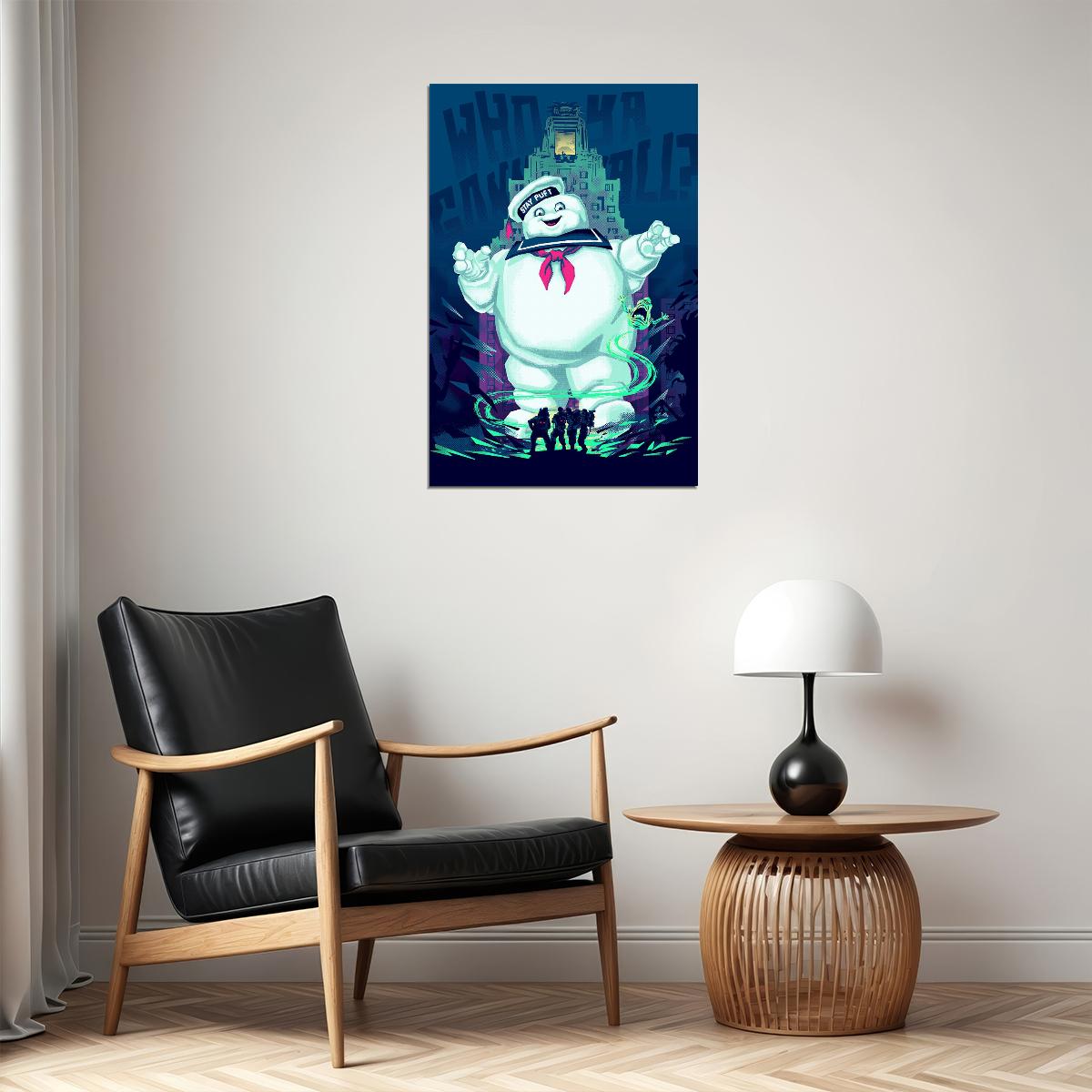 Ghostbusters 2 1989 Movie Ghost Slime Poster Wall Art Print Home Wall Decor - xonomax