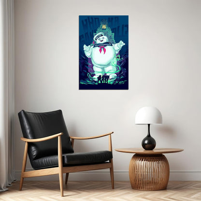Ghostbusters 2 1989 Movie Ghost Slime Poster Wall Art Print Home Wall Decor - xonomax