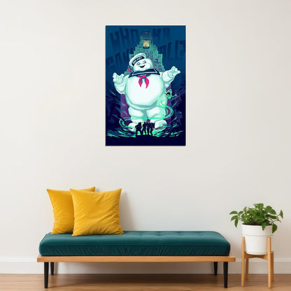 Ghostbusters 2 1989 Movie Ghost Slime Poster Wall Art Print Home Wall Decor - xonomax