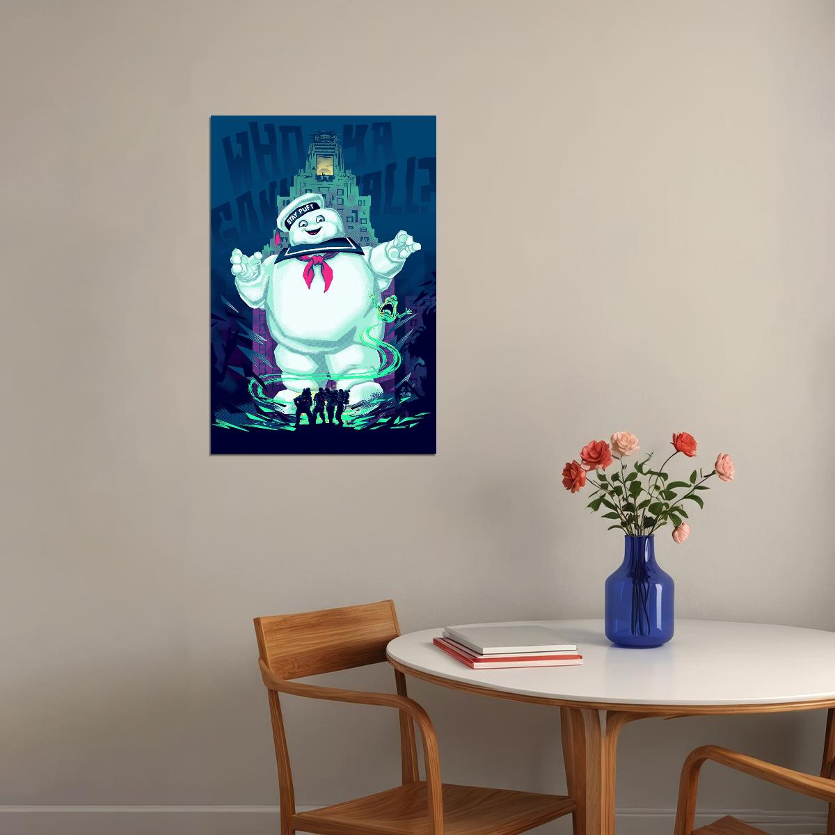 Ghostbusters 2 1989 Movie Ghost Slime Poster Wall Art Print Home Wall Decor - xonomax
