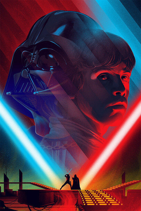 Star Wars The Empire Strikes Back 1980 Movie Poster Wall Art Print Home Wall Decor - xonomax