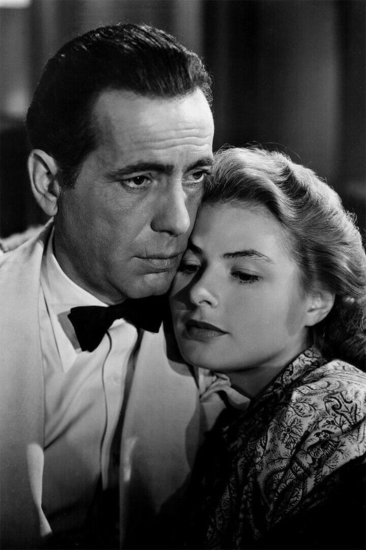 Casablanca Movie Vintage Romance Drama Poster Wall Art Print Home Wall Decor - xonomax