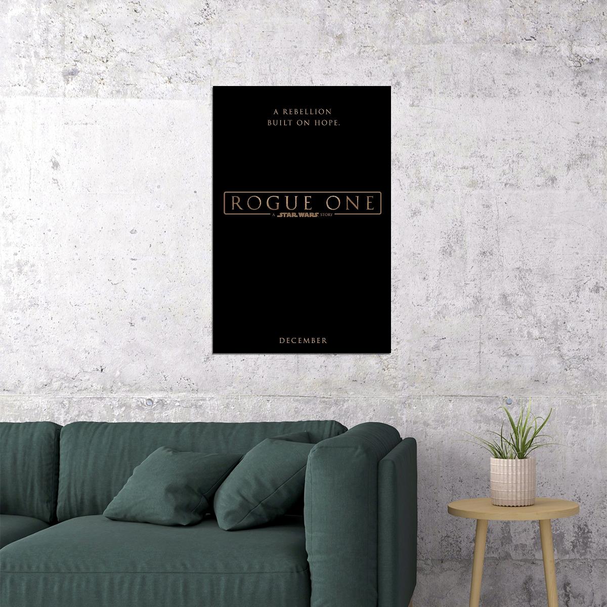 Star Wars Rogue Movie Action Science Fiction Poster Wall Art Print Home Wall Decor - xonomax