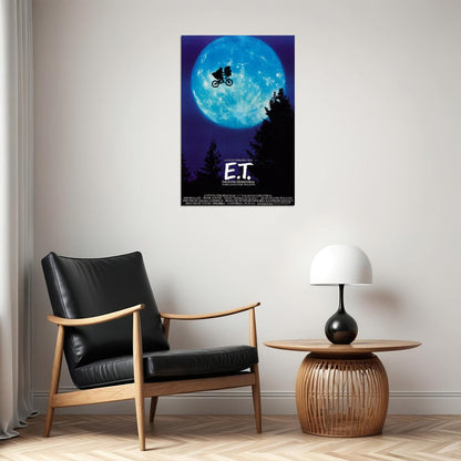 Et The Extra Terrestrial Movie Steven Spielberg Adventure Poster Wall Art Print Home Wall Decor - xonomax
